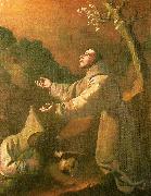 Francisco de Zurbaran stigmatization of st oil on canvas